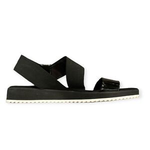 AK Sport Black Sandals Anne Kline Size 9.5